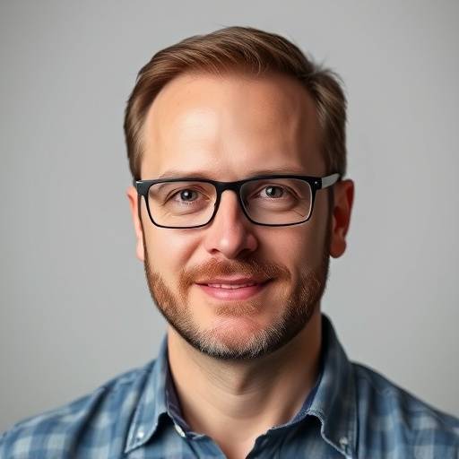 Professionelles Portrait von Thomas Weber, Videoschnittspezialist